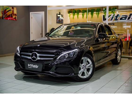 MERCEDES-BENZ C 180 1.6 CGI 16V TURBO FLEX 4P AUTOMÁTICO MERCEDES-BENZ C 180 1.6 CGI 16V TURBO FLEX 4P AUTOMÁTICO
